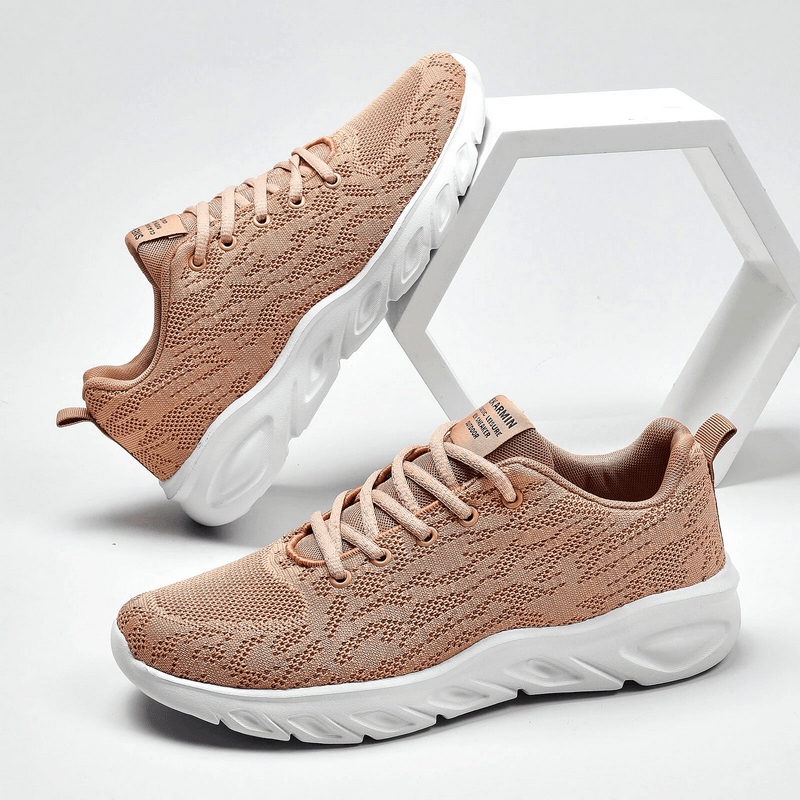 Men's breathable lace-up sneakers SF1639, air mesh upper, EVA insole, perfect for all seasons, stylish and lightweight walking shoes.